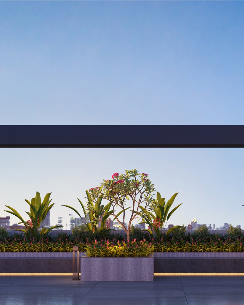 Rooftop leisure deck at Sun Garnet
