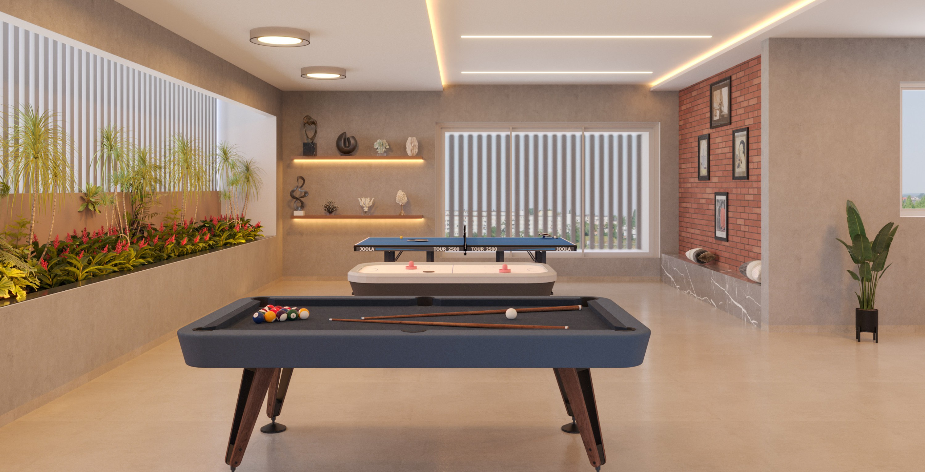 Indoor Games Room Amenity - Sun Glory Sadashiv Peth Pune