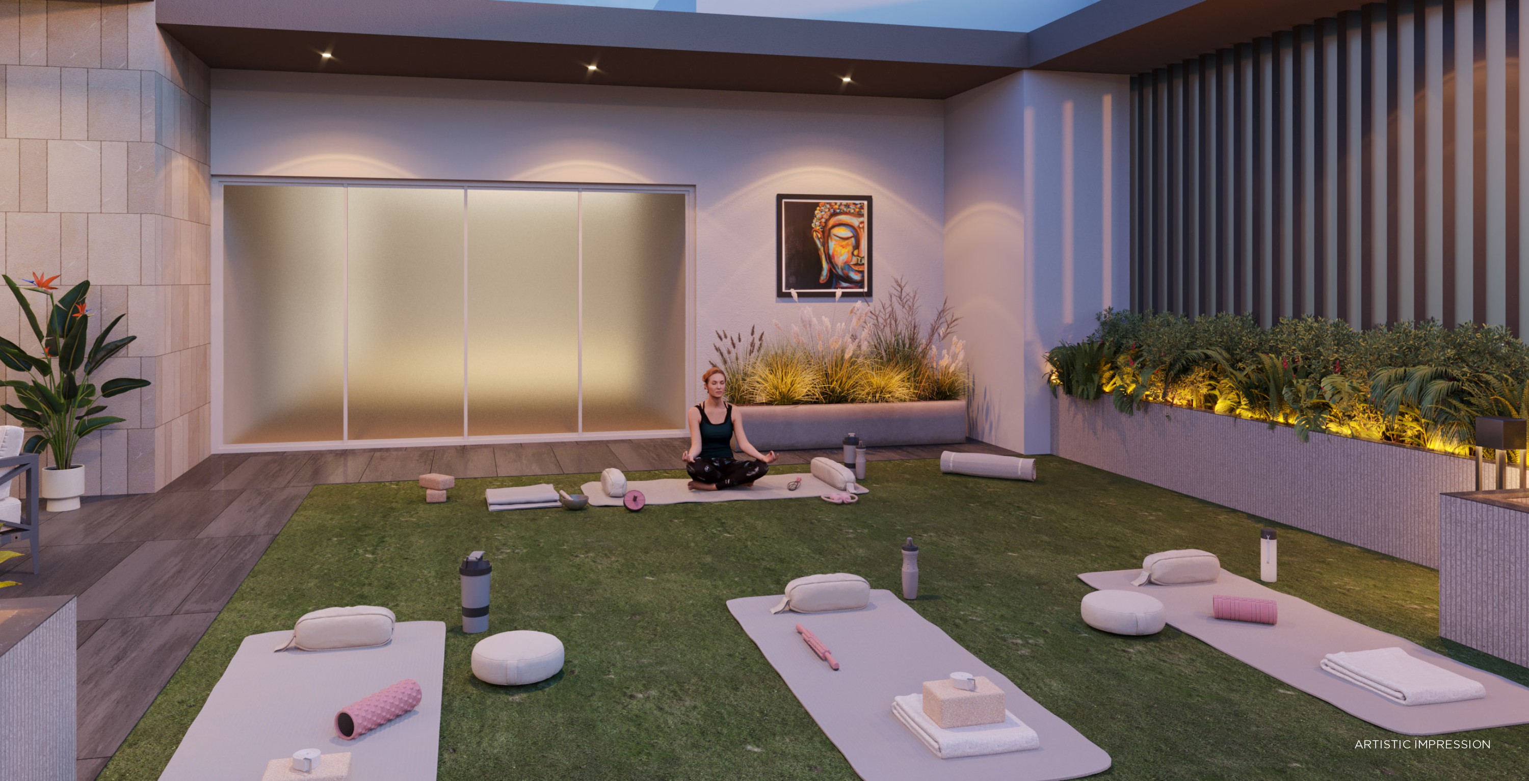 Yoga Deck Amenity - Sun Glory Sadashiv Peth Pune